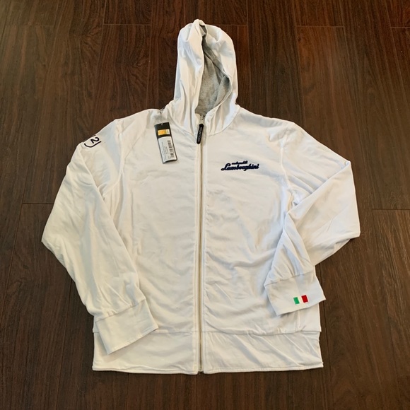 Automobili Lamborghini Jacket  . Automobili Lamborghini Kent Collar Shirt Checkered Men´s.